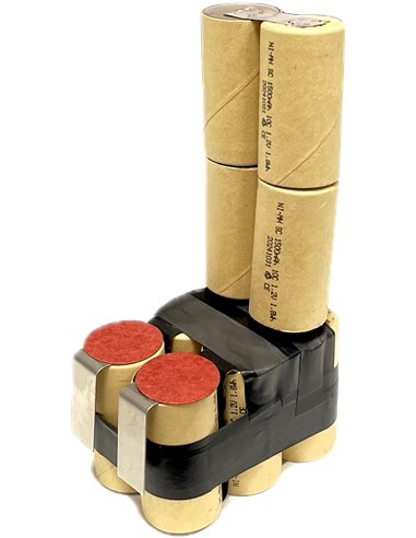 Cell pack for Festool BP12C 12V 3000 mAh