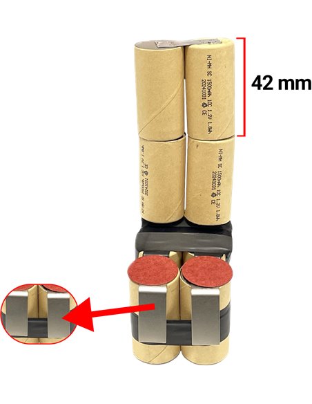Akku-Pack für Festool BP12C 12V 3000 mAh