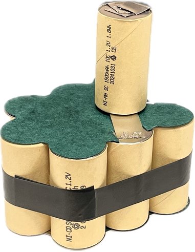 Akku-Pack für Sparky BR-12e-b1hr 12V 1,5Ah