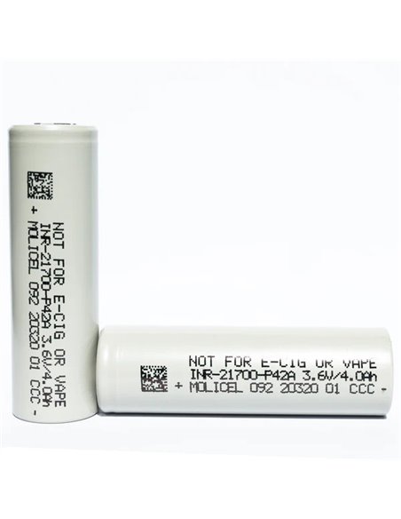 cell Molicel INR21700-P42A 3,6V 4200 mAh Spot welded