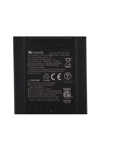 Bateria do odkurzacza P11 PROSCENIC 28,8V 2500mAh